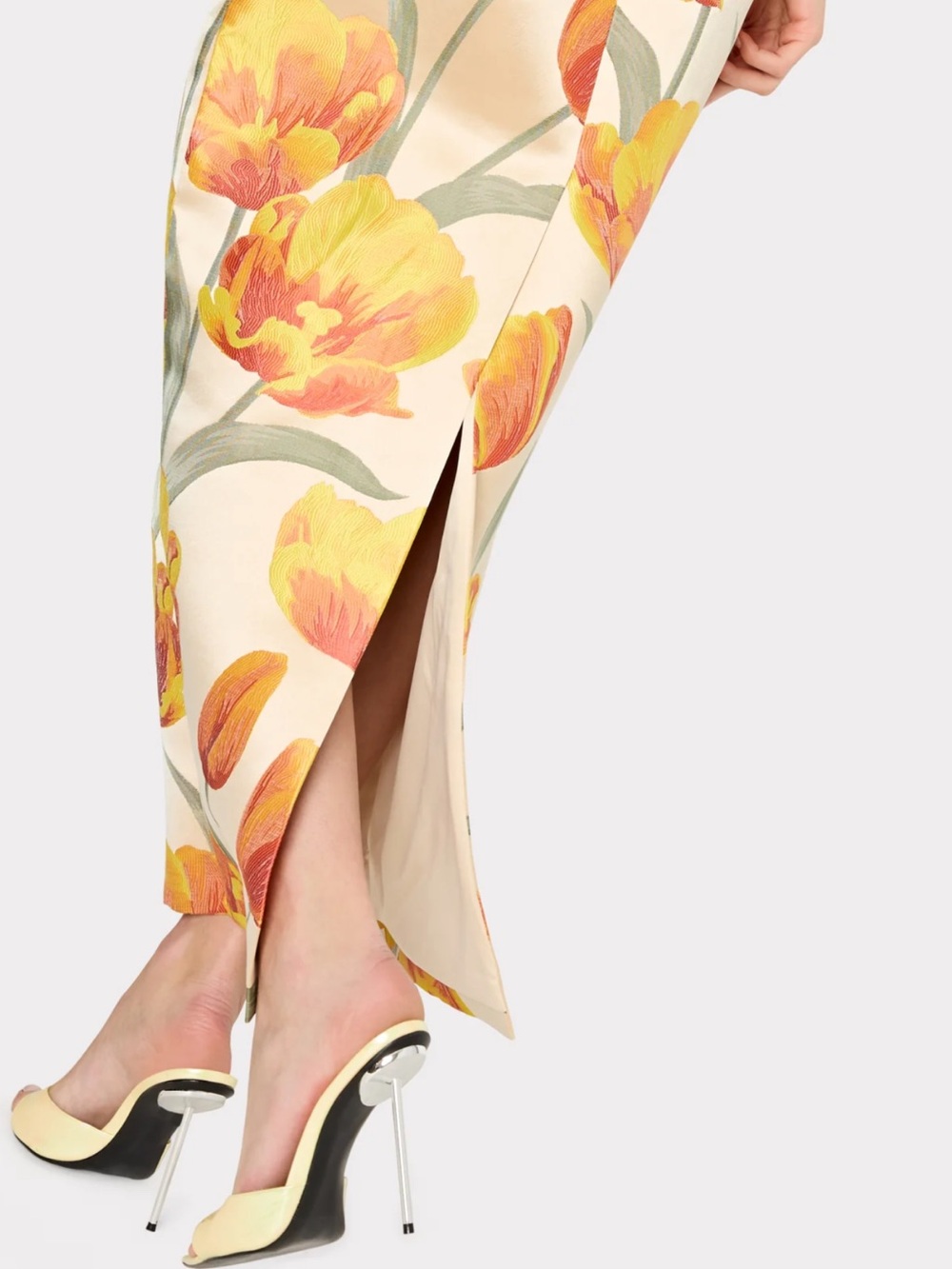 MILLY 🌷 Orion Tulip Jacquard Dress - Picture 2 of 12